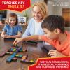 Qwirkle Board Game – Strategy Game for 2-4 Players Ages 6+ – Deluxe with Trays(Qwirkle)
