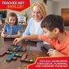 Qwirkle Board Game – Strategy Game for 2-4 Players Ages 6+ – Deluxe with Trays(Qwirkle with Trays)