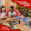 Qwirkle Board Game – Strategy Game for 2-4 Players Ages 6+ – Deluxe with Trays(Qwirkle with Trays)