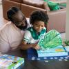 World of Eric Carle , The Very Hungry Caterpillar Snack Match Game – Cooperative Memory Board Game for Kids  Ages 4+, 2‑6 Players, 3‑D Leaf Board & 31 Tokens Included