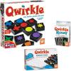MindWare Qwirkle Game Kit: Qwirkle Board Game, Qwirkle Rummy, and Qwirkle Bonus Pack – Strategy Game for Kids and Adults – 2 to 4 Players – Ages 6 and Up