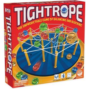 MindWare Tightrope Strategy Board Game, Fun for Classrooms, 2-4 Players, 20 Min Play Time, Ages 6 & Up