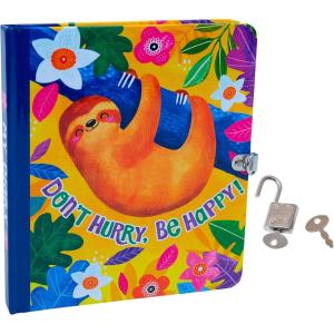 Peaceable Kingdom Happy Sloth Diary