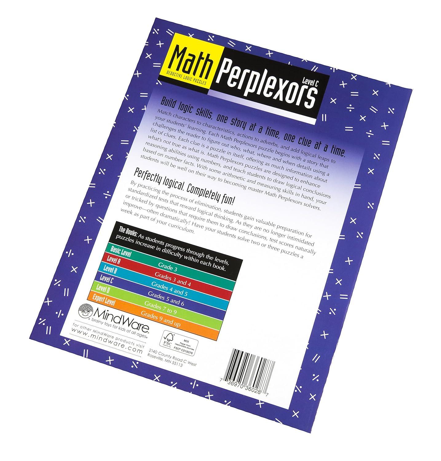 imageMath Perplexors Deductive Logic Puzzles Level C Grades 56