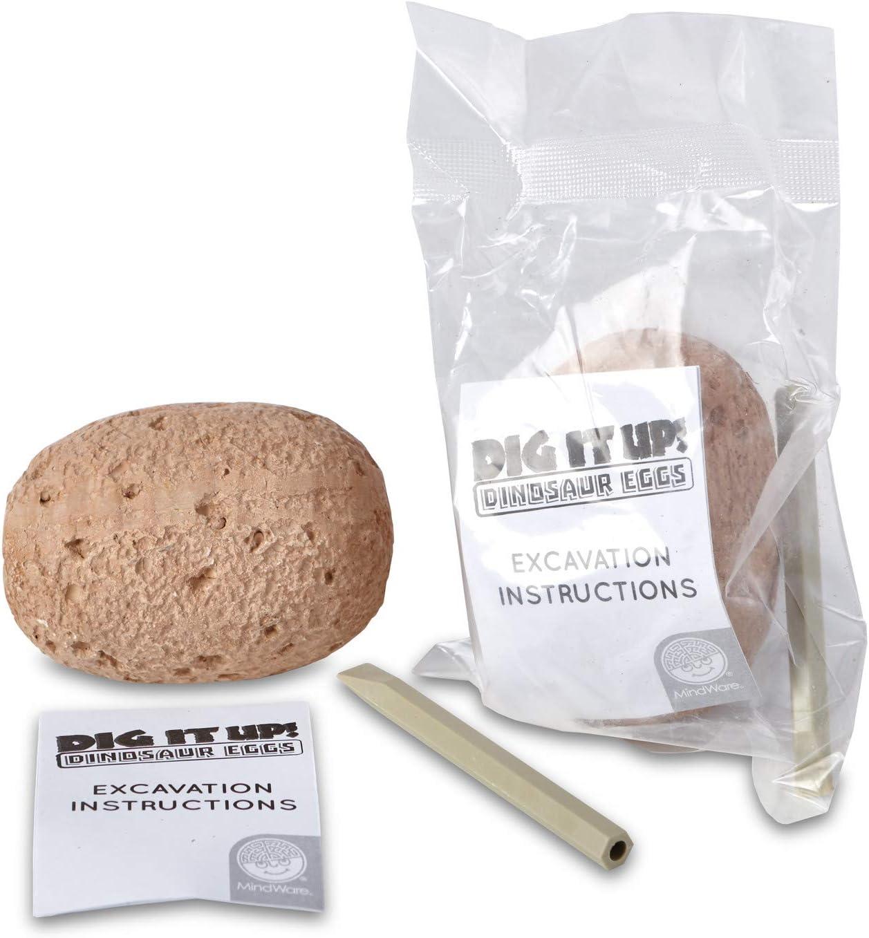 imageMindWare Dig It Up Dinosaur eggs excavation kit