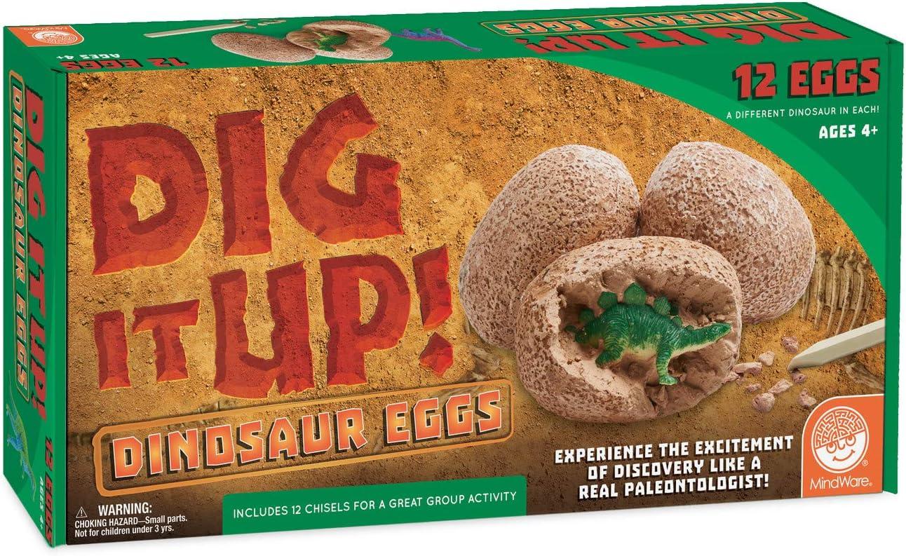 imageMindWare Dig It Up Dinosaur eggs excavation kit
