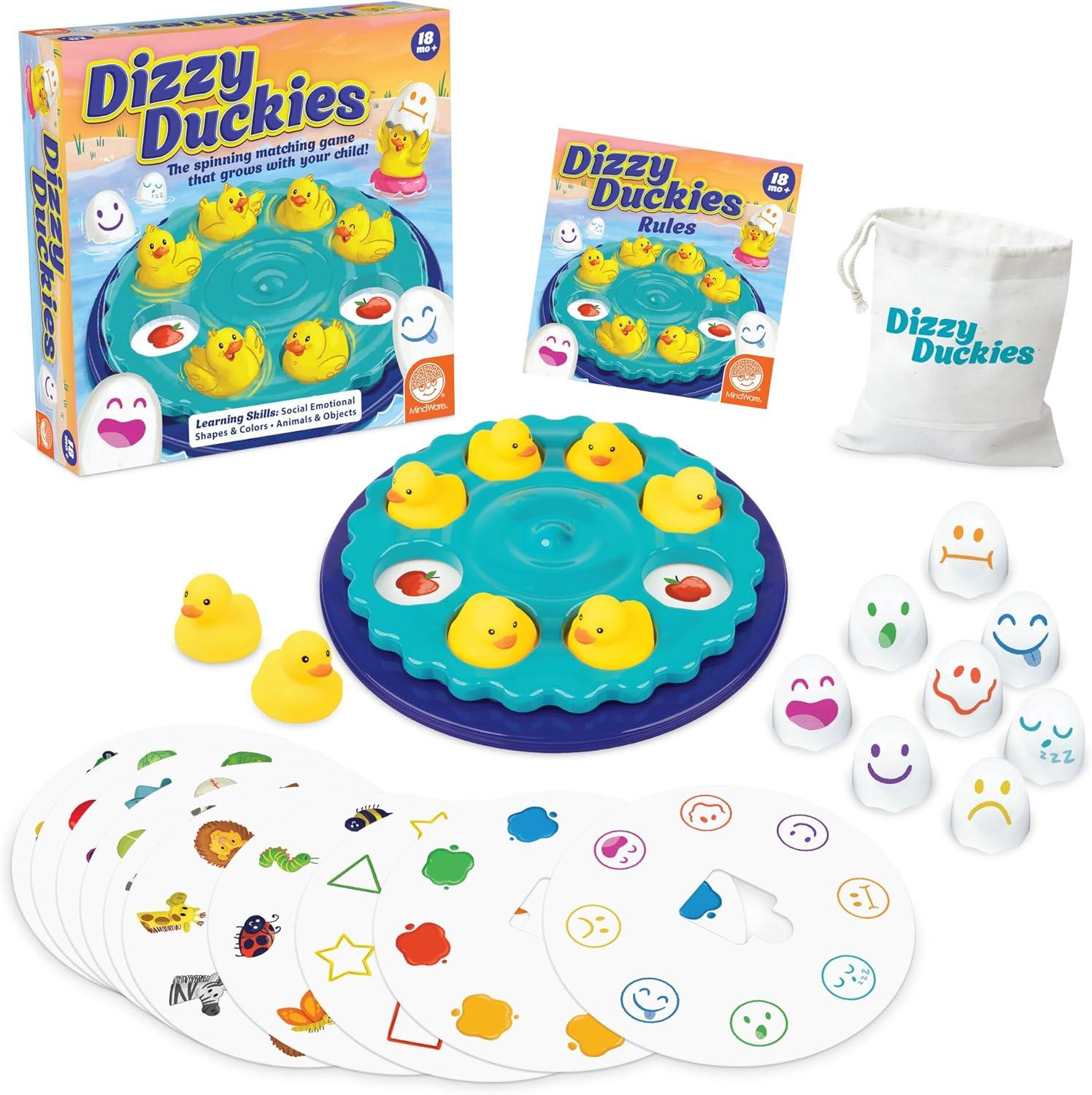 imageMindWare Dizzy Duckies Early Learning Matching Game Preschool Game for Toddlers
