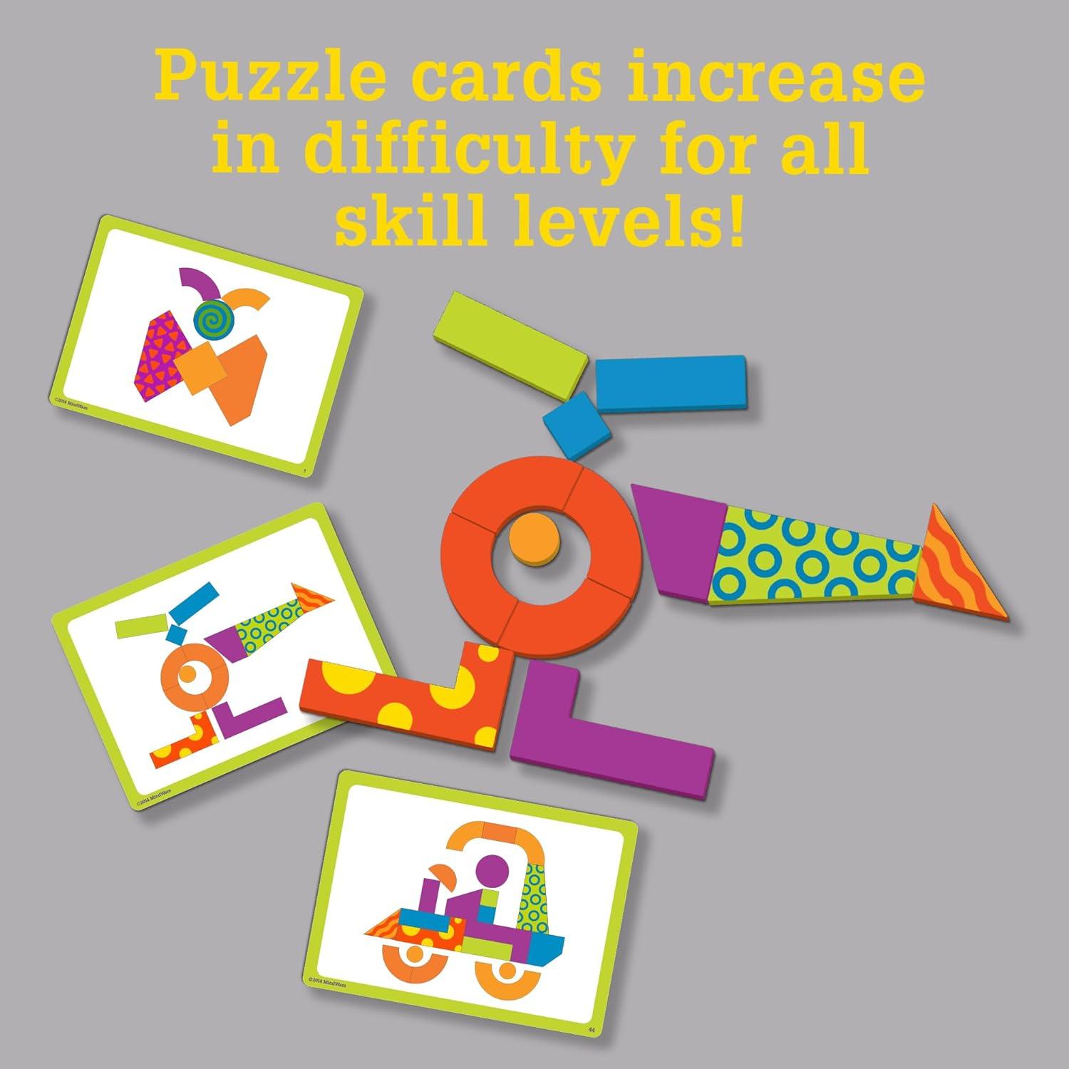 imageMindWare Imagination Patterns Creative Magnetic Play with Patterned Shapes