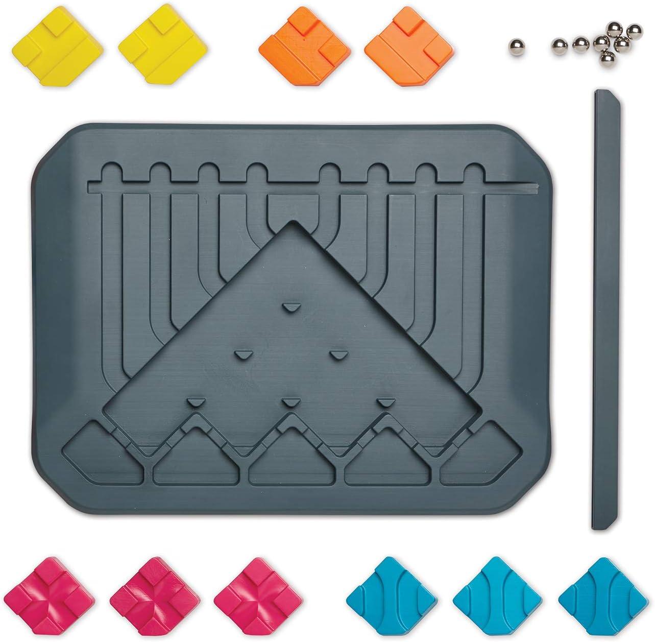 imageMindWare Marble Circuit Puzzle Logic Game with 64 Challenges Brainteaser Game for Ages 8 amp Older