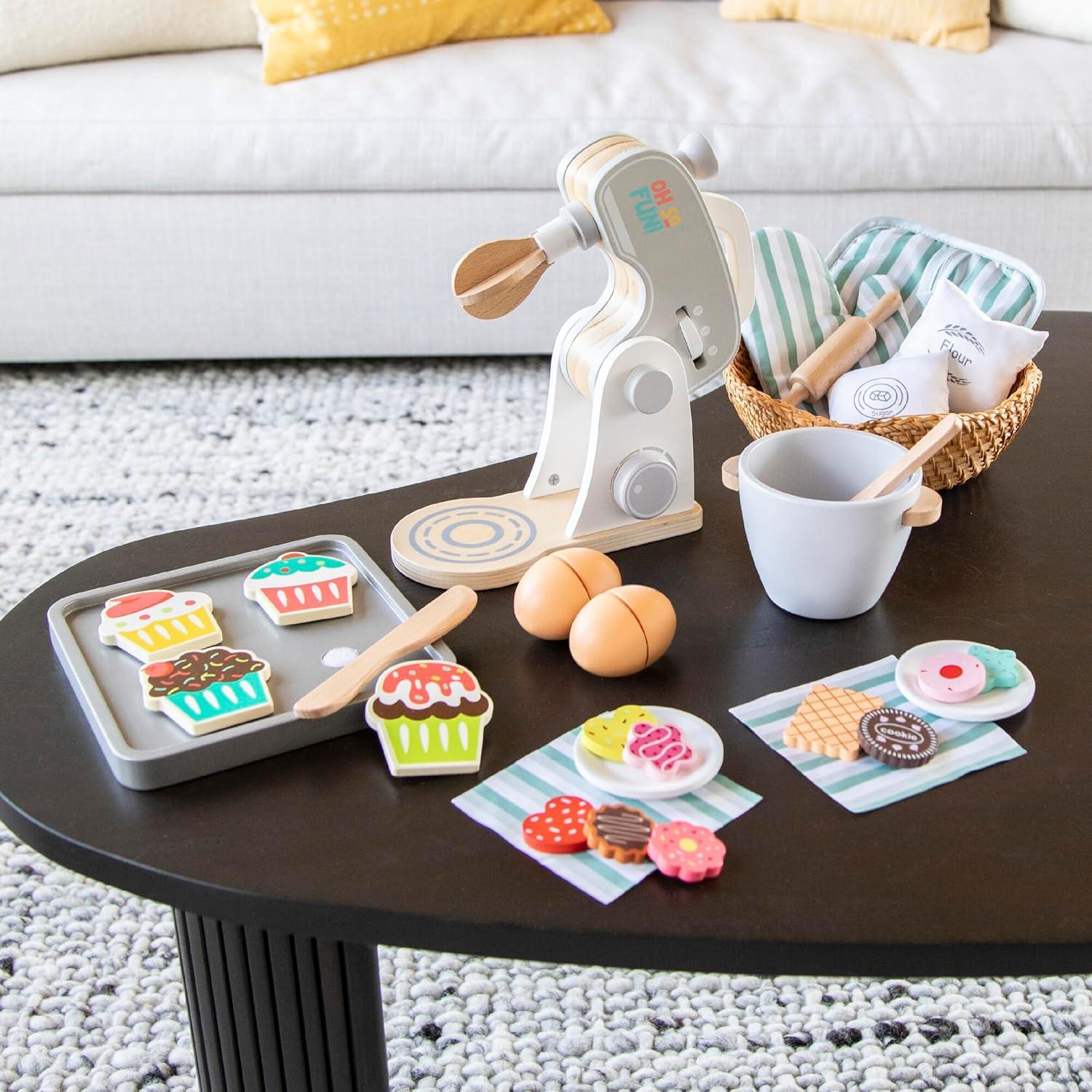 imageMindWare Oh So Fun Cookies amp Cakes Toy Baking Set for Kids Ages 3 and Up