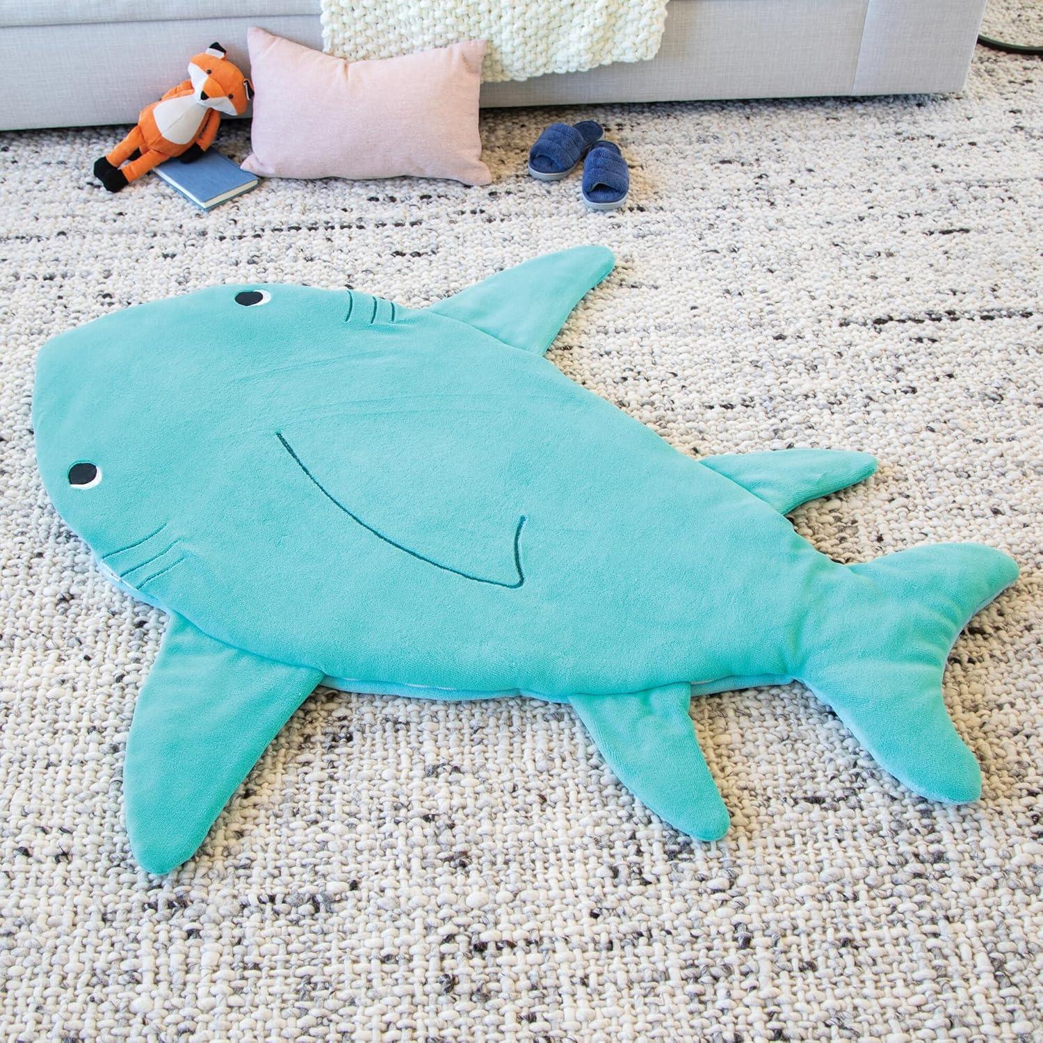 imageMindWare Oh So Fun Shark Sleeping Bag for Kids Ages 3 and Up