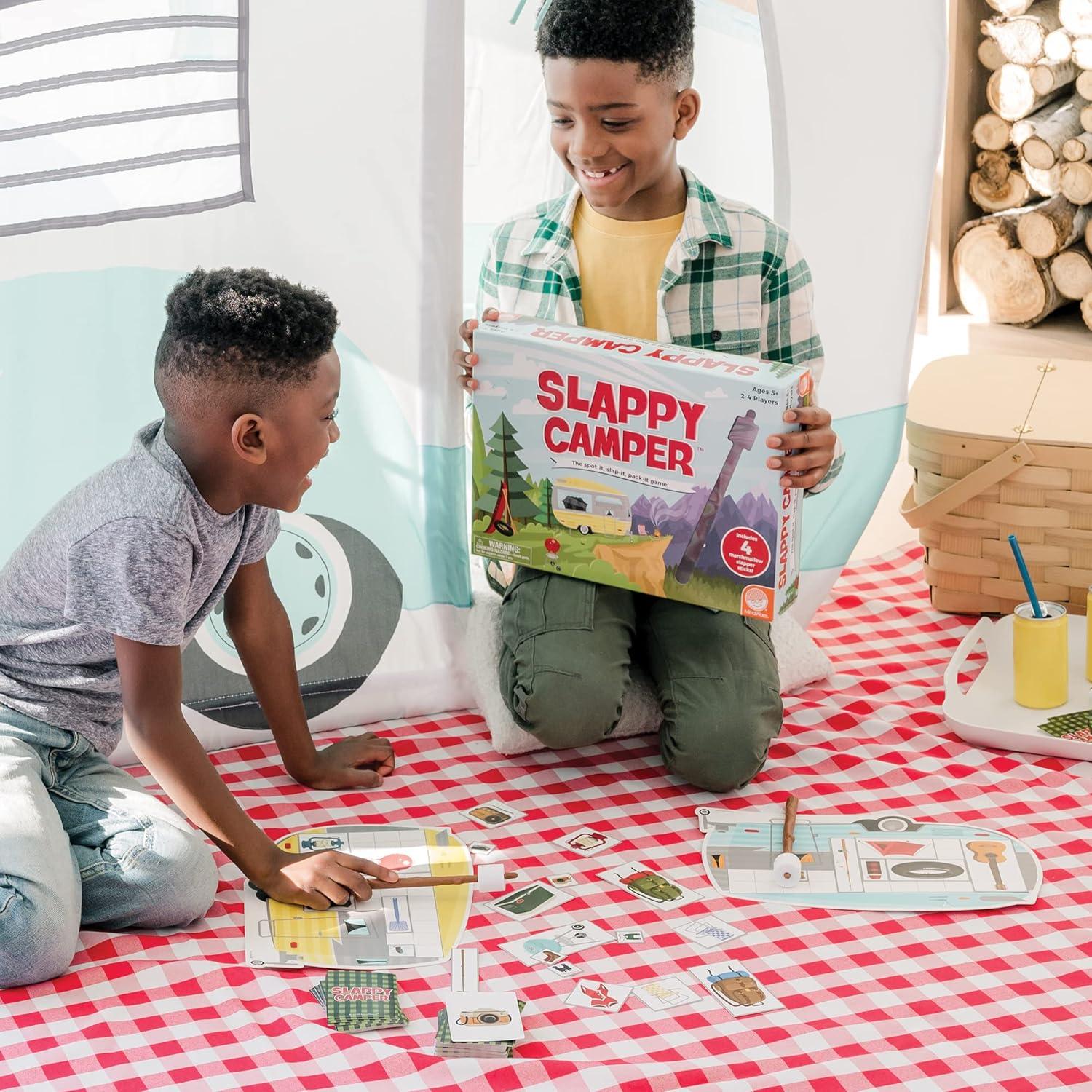 imageMindWare Slappy Camper Strategy Game Think Fast and Fill Your Camper for 24 Players Ages 5 and Up