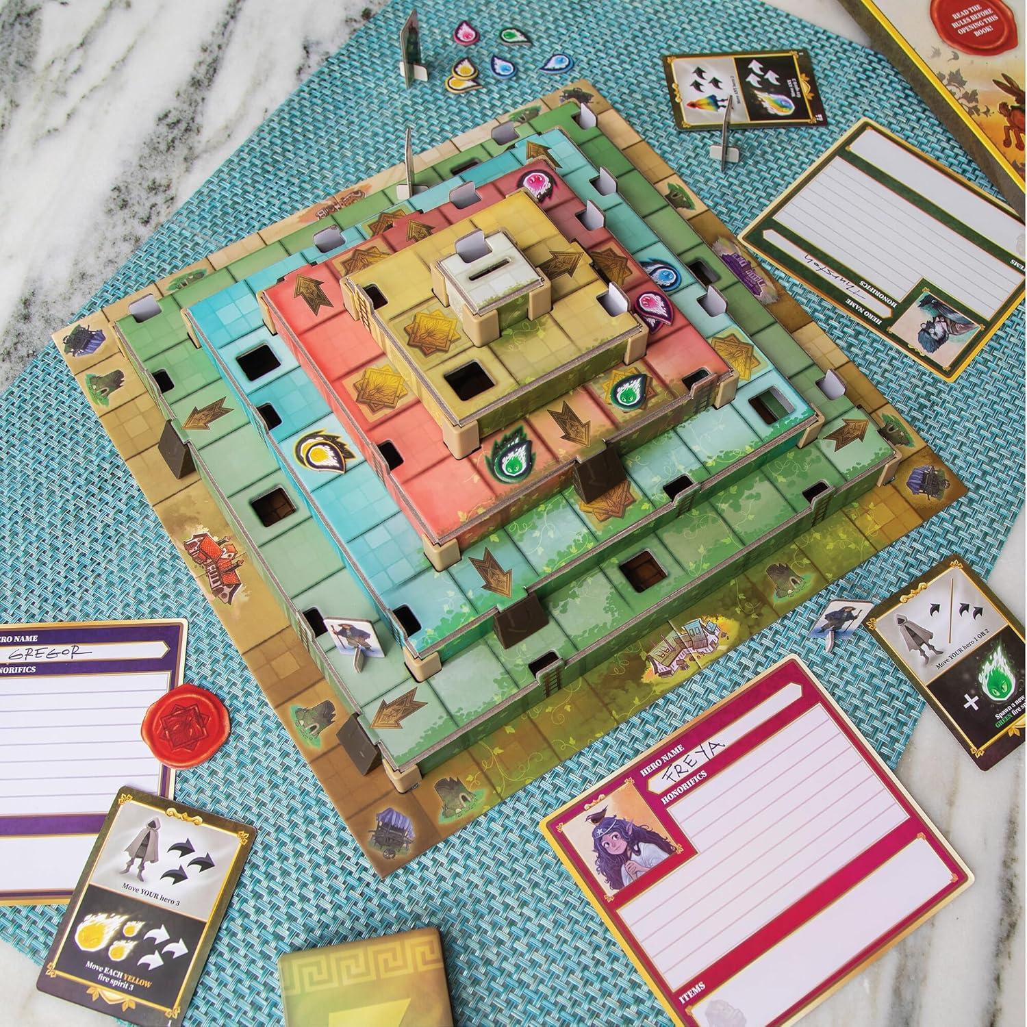 imageMindWare Ziggurat Cooperative Family Legacy Adventure Game by Matt Leacock amp Rob Daviau Illustrated by Cory Godbey for Ages 8