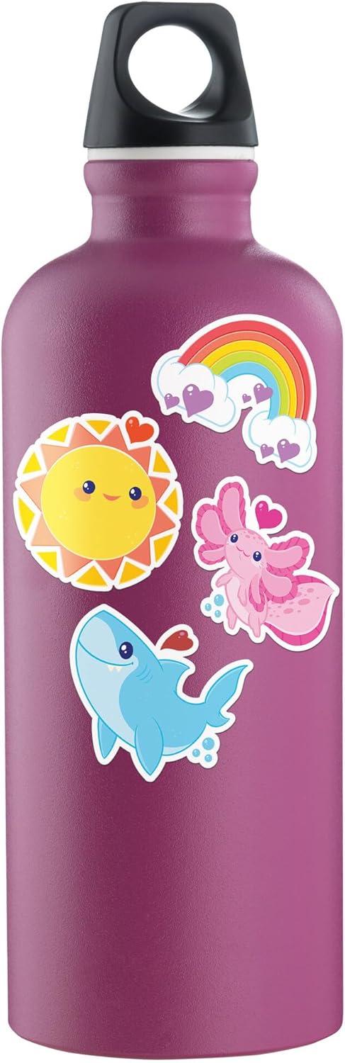 imagePeaceable Kingdom 28 Party Favors for Kids Fun Gift for Birthday Classroom Prizes Pinata and Goodie Bag Stuffers Galactic Slime Balls28 Water Bottle Sticker Valentines