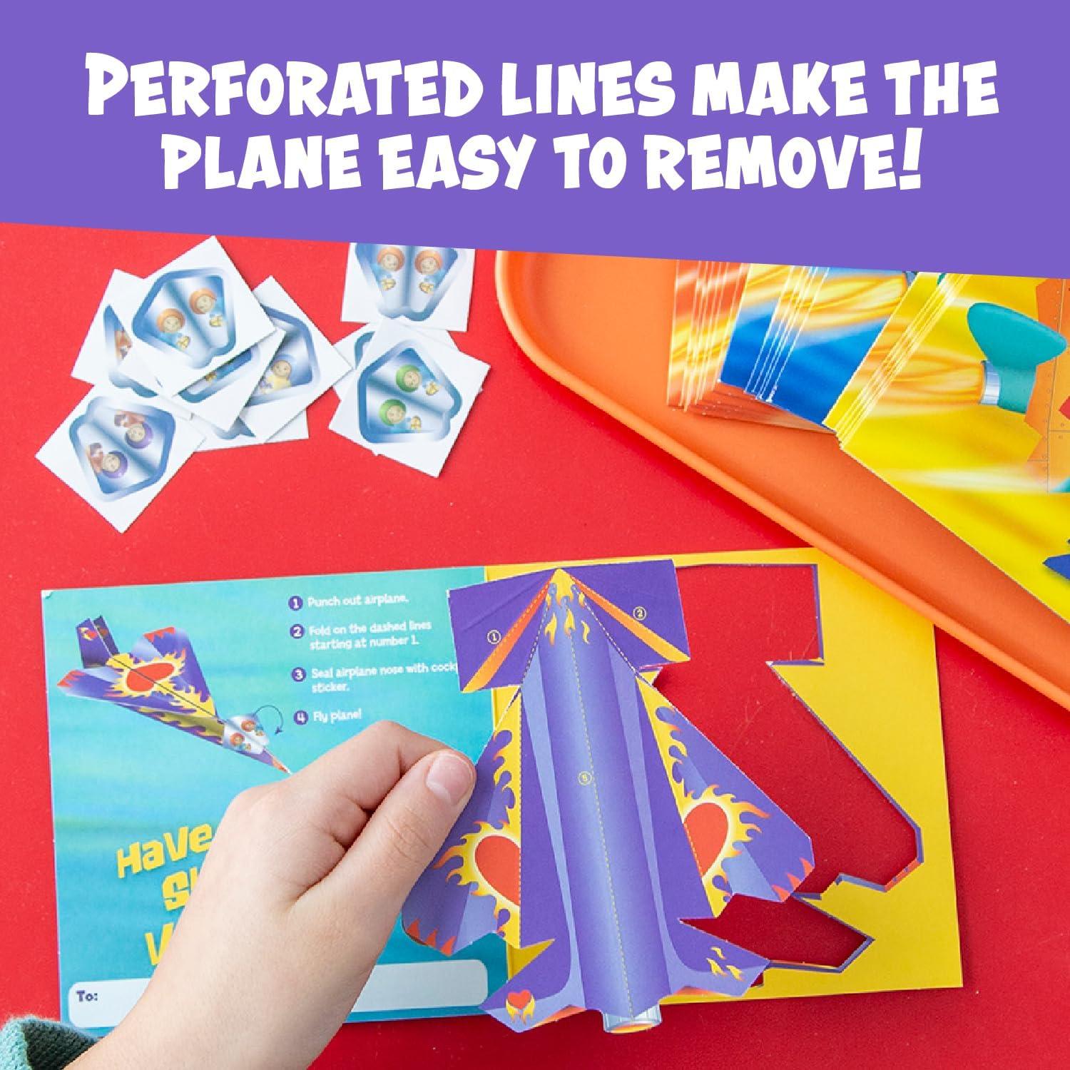 imagePeaceable Kingdom 28 Party Favors for Kids Fun Gift for Birthday Classroom Prizes Pinata and Goodie Bag Stuffers Galactic Slime BallsPop Out Airplanes
