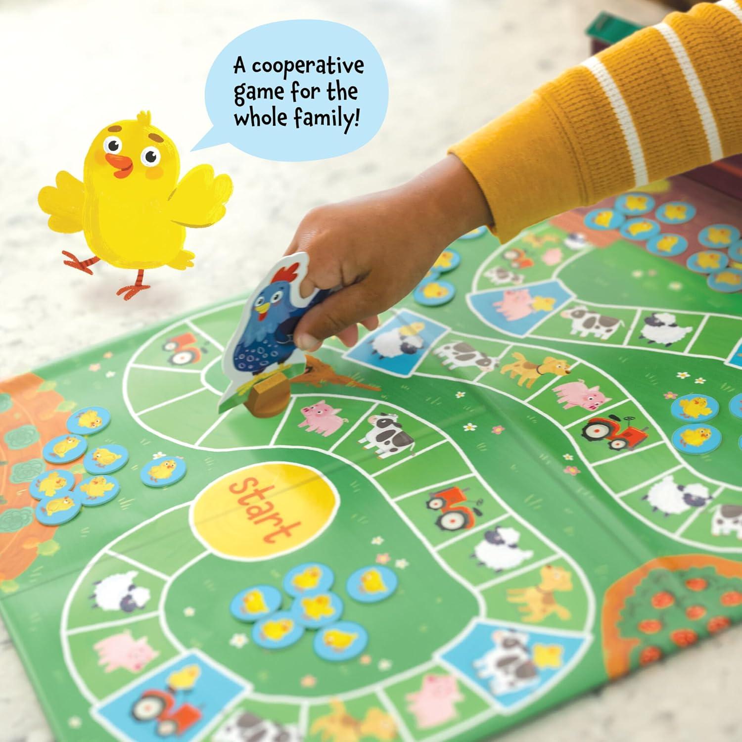 imagePeaceable Kingdom Count Your Chickens Award Winning Cooperative Counting Game for 2 to 4 Kids Ages 3 Premium Play EditionPremium Edition