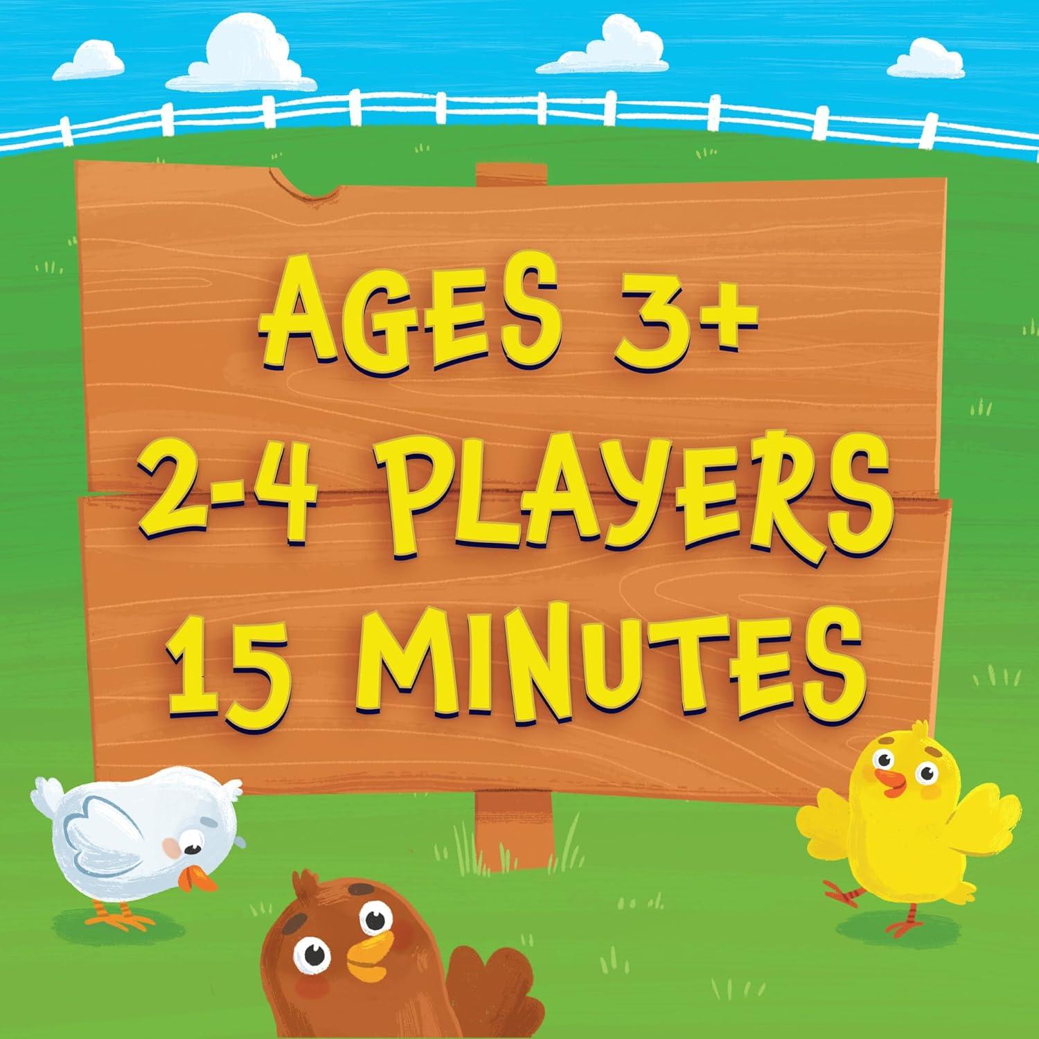 imagePeaceable Kingdom Count Your Chickens Award Winning Cooperative Counting Game for 2 to 4 Kids Ages 3 Premium Play EditionPremium Edition