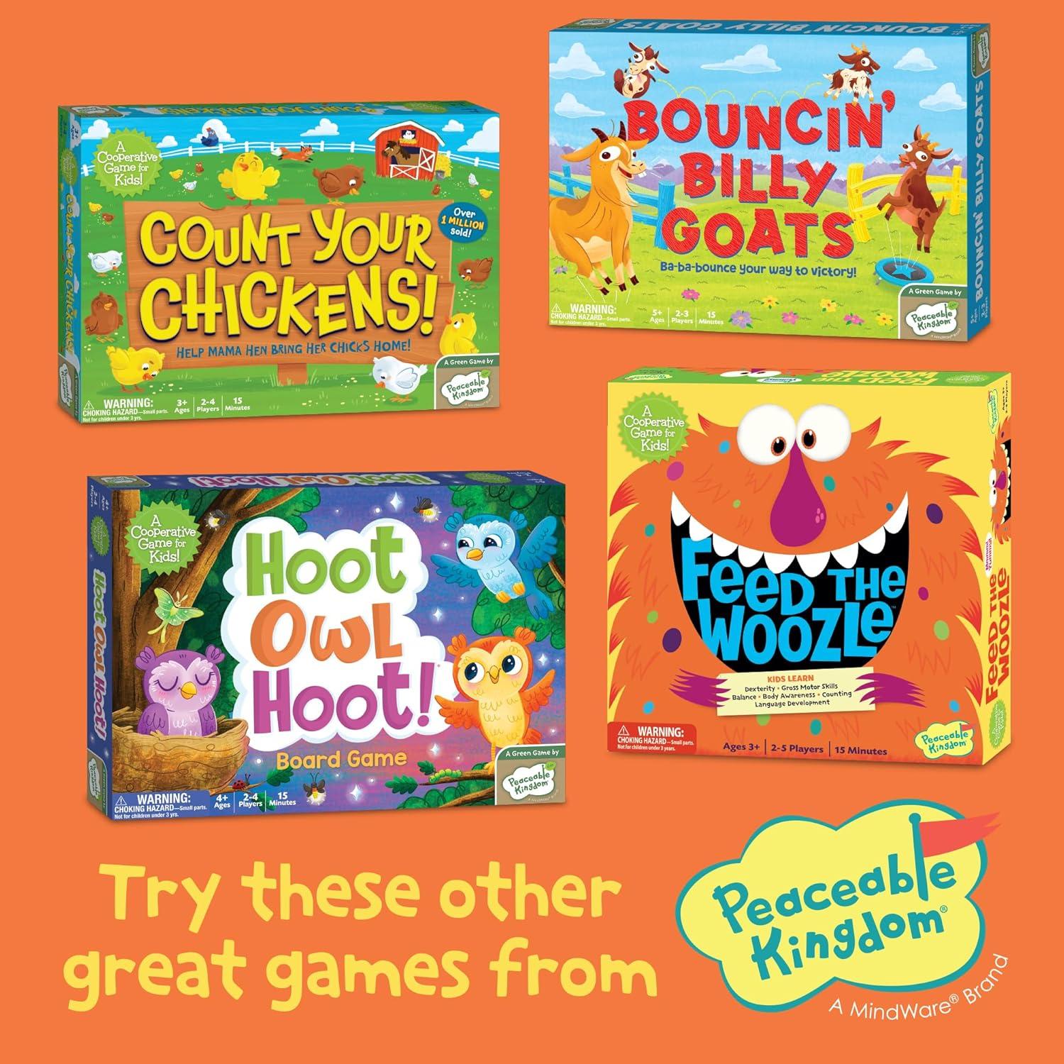imagePeaceable Kingdom Giant Feed The Woozle Cooperative Game Ages 3 and Up
