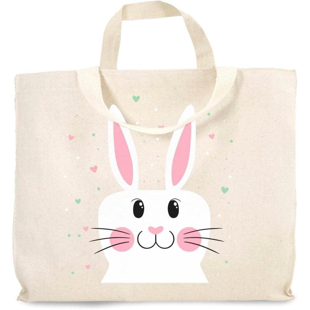 imageMindWare Easter Bunny Bags 3 Pack Perfect Easter Basket Alternative for Families