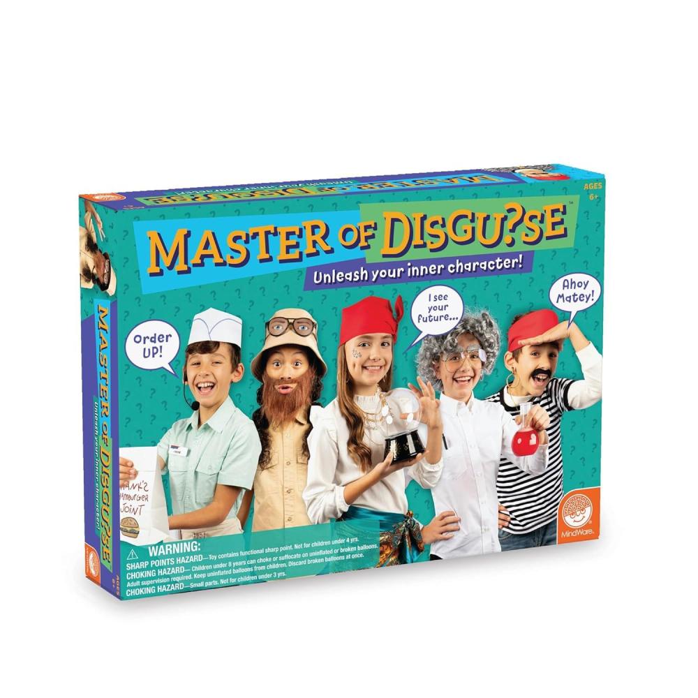 imageMindWare Master of Disguise Kit For Kids With Over 40 Dress Up Accessories