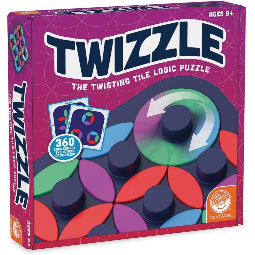 imageMindWare Twizzle Game The Twisting Tile Logic Puzzle Pattern Matching Game for Ages 8 amp Older