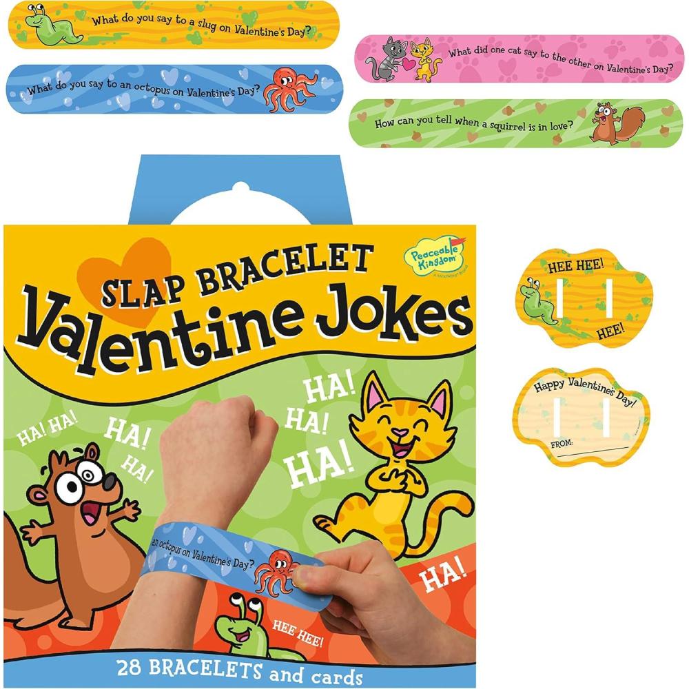 imagePeaceable Kingdom 28 Party Favors for Kids Fun Gift for Birthday Classroom Prizes Pinata and Goodie Bag Stuffers Galactic Slime BallsJokes Slap Bracelets
