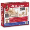 KEVA Structures 200 Wood Building Planks Set – Building Toy Includes 200 Wooden Blocks and Idea Book – Ages 5 and Up