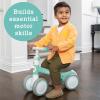 MindWare Balance Bike 1+ Year Old Baby First Bicycle for Toddlers 1-2 First Birthday Gift Ideas Interactive Montessori Ride On Toy – Oh So Fun Teal