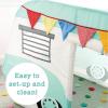 MindWare Camper Playhouse – Pretend, Indoor Fort for Kids – 43 x 55 x 36 inch Play Set Made of Cotton Canvas – Easy Assembly & Simple to Clean