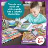 MindWare Color by Number Mystery Mosaics Book 15 – Number-Guided Hidden-Image Coloring Activity Book, Ages 6+