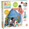 MindWare Cupstruction Forts Building Kit, Stackable Cup Construction System for Creative Fort Building, Hands On STEM Engineering Play, Kids Age 3+, Indoor Imagination Activity Set