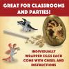 MindWare Dig It Up! Discoveries Dragon Eggs Dig Kit – Includes 12 Dragon Eggs with Toys Inside, Chisel Tools, Instruction Sheets & Excavation Guidebook