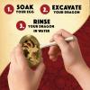 MindWare Dig It Up! Discoveries Dragon Eggs Dig Kit – Includes 12 Dragon Eggs with Toys Inside, Chisel Tools, Instruction Sheets & Excavation Guidebook