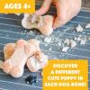 MindWare Dig it Up! Puppies Excavation Kit – Educational Toys for Kids 4 and Up – Dig Kit with 12 Bones, 12 Puppy Figurines, 12 Chisels – Ideal for Group Activities, Events or Classroom Brain Breaks