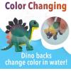 MindWare Dinosaur Color Splash Water Park Bathtub Playset – Interactive Bath Toys with Color Changing Dinosaur Figures – Gift for 3 Year Olds and Up
