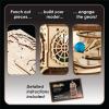 MindWare Gearjits: Gumball Machine Marble Coaster – Wooden 3D Building Puzzle for Teens & Adults – DIY STEM Building Toys for Kids – Fun for Adults Too – Ages 12 and Up