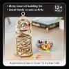 MindWare Gearjits: Gumball Machine Marble Coaster – Wooden 3D Building Puzzle for Teens & Adults – DIY STEM Building Toys for Kids – Fun for Adults Too – Ages 12 and Up