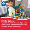 MindWare Marble Run: 123 Piece Set (103 Durable Pieces and 20 Marbles) STEM Building Set for Kids