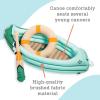 MindWare Oh So Fun Canoe Playset, Inflatable Pretend Camping Toy with Paddle, Life Preserver and Pump, Imaginative Indoor Role Play for Kids Ages 3+, Preschool Learning Toy