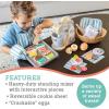 MindWare Oh So Fun! Cookies & Cakes Toy Baking Set for Kids – Ages 3 and Up
