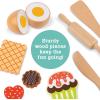 MindWare Oh So Fun! Cookies & Cakes Toy Baking Set for Kids – Ages 3 and Up