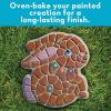 MindWare Paint Your Own Stepping Stone: Bunny – Easter Gift for 8 Year Olds & Up