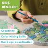 MindWare Paint Your Own Stepping Stone: Bunny – Easter Gift for 8 Year Olds & Up