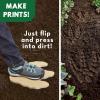 MindWare Paint Your Own Stepping Stone: Dinosaur Footprint – Weather-Resistant 8.5-inch x 10-inch Stepping Stones Kids Craft Kit – Includes Paint, Brushes and Instructions – Ages 8 and Up