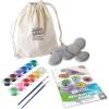 MindWare Paint Your Own Story Stones, Creative Storytelling Art Kit with 16 Paintable Stones, Paints and Brushes, Imaginative Language Play for Kids Ages 8 and Up, Creative Gifts for Kids