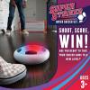 MindWare Super Striker Hover Soccer Ball Set – Indoor Soccer for Kids Ages 3 and Up – Flashing LED Lights – USB Charger – Includes 2 Sturdy Nets for 1 or 2-Player Indoor Games for Kids 8-12