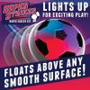 MindWare Super Striker Hover Soccer Ball Set – Indoor Soccer for Kids Ages 3 and Up – Flashing LED Lights – USB Charger – Includes 2 Sturdy Nets for 1 or 2-Player Indoor Games for Kids 8-12