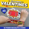 Peaceable Kingdom 28 Party Favors for Kids Fun Gift for Birthday, Classroom Prizes, Pinata and Goodie Bag Stuffers – Galactic Slime Balls(Kid Power Slap Bracelets)