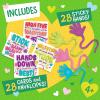 Peaceable Kingdom 28 Party Favors for Kids Fun Gift for Birthday, Classroom Prizes, Pinata and Goodie Bag Stuffers – Galactic Slime Balls(Sticky Hands)