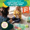 Peaceable Kingdom Deluxe Monkey Around First Game for Toddlers Interactive Play with Parent Ages 2+(Classic)